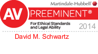 Martindale-Hubbell peer reviewed rating